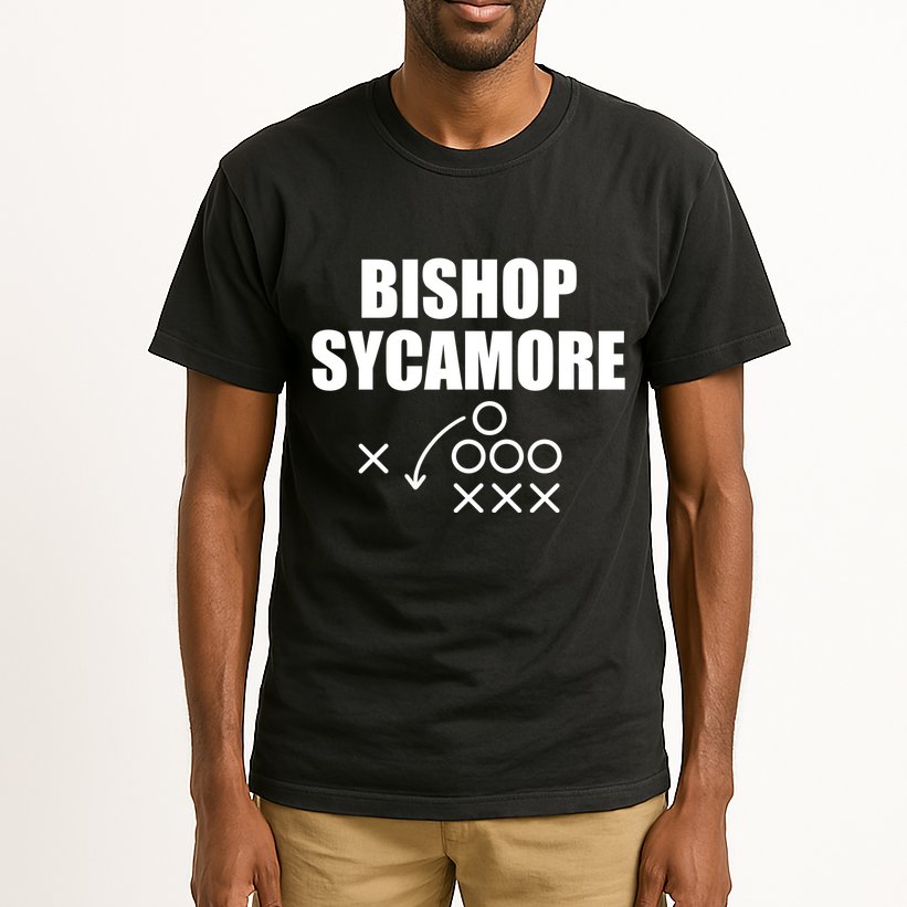 Bishop Sycamore Fake Varsity School Football Team Tall T-Shirt