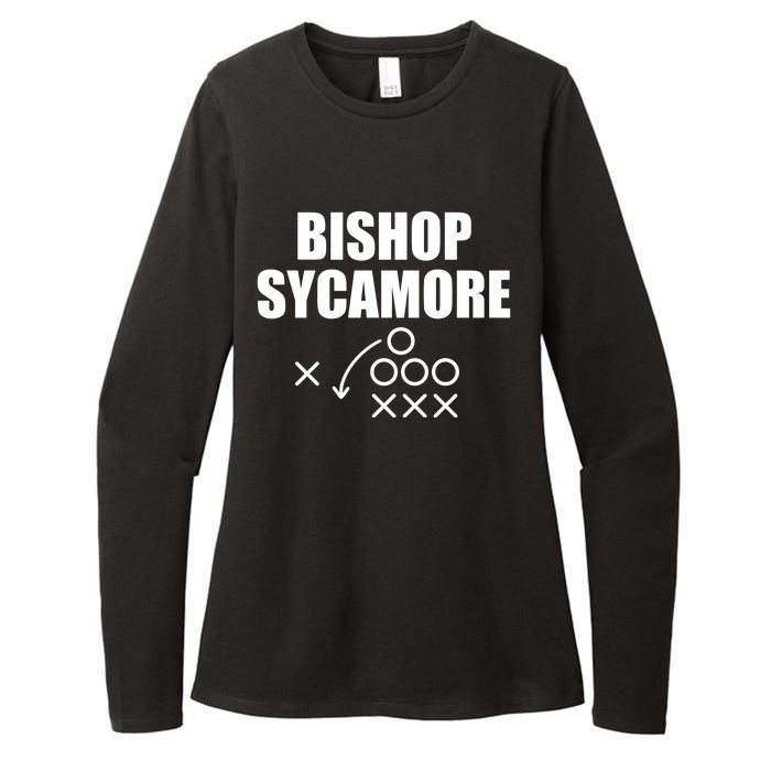 Bishop Sycamore Fake Varsity School Football Team Womens CVC Long Sleeve Shirt