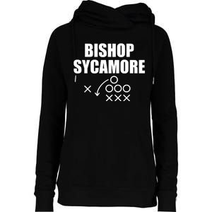 Bishop Sycamore Fake Varsity School Football Team Womens Funnel Neck Pullover Hood