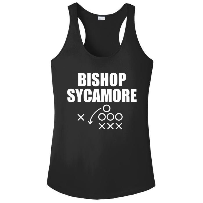 Bishop Sycamore Fake Varsity School Football Team Ladies PosiCharge Competitor Racerback Tank