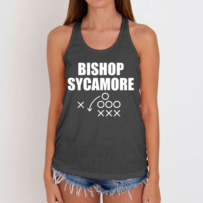 Bishop Sycamore Fake Varsity School Football Team Women's Knotted Racerback Tank