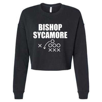 Bishop Sycamore Fake Varsity School Football Team Cropped Pullover Crew
