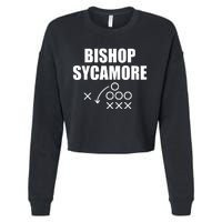 Bishop Sycamore Fake Varsity School Football Team Cropped Pullover Crew