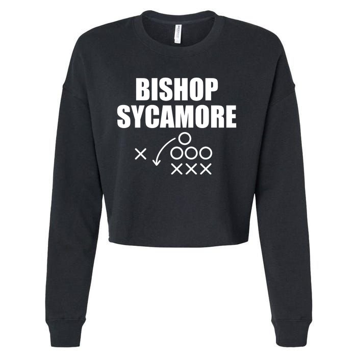 Bishop Sycamore Fake Varsity School Football Team Cropped Pullover Crew