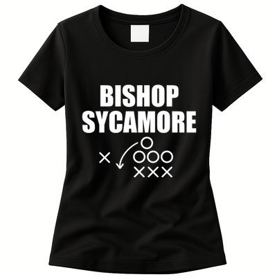 Bishop Sycamore Fake Varsity School Football Team Womens T-Shirt