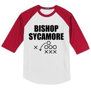 Bishop Sycamore Fake Varsity School Football Team Kids Colorblock Raglan Jersey