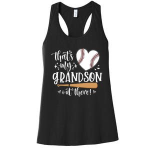 Baseball Swing For The Fences Racerback Tank Top Baseball Mom Summer Women's Racerback Tank