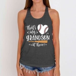 Baseball Swing For The Fences Racerback Tank Top Baseball Mom Summer Women's Knotted Racerback Tank