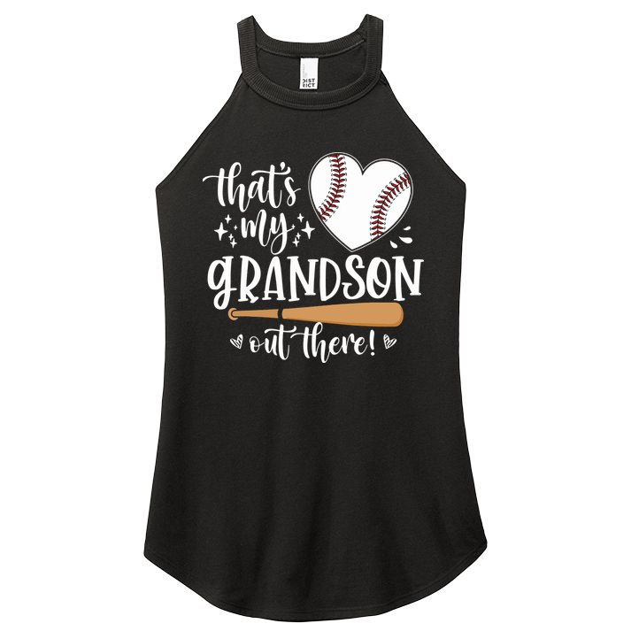 Baseball Swing For The Fences Racerback Tank Top Baseball Mom Summer Women's Perfect Tri Rocker Tank