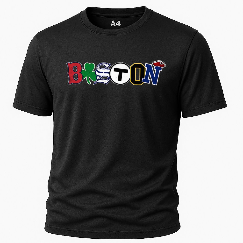 Boston Sports Fan City Pride Vintage Memorabilia Performance Shirt