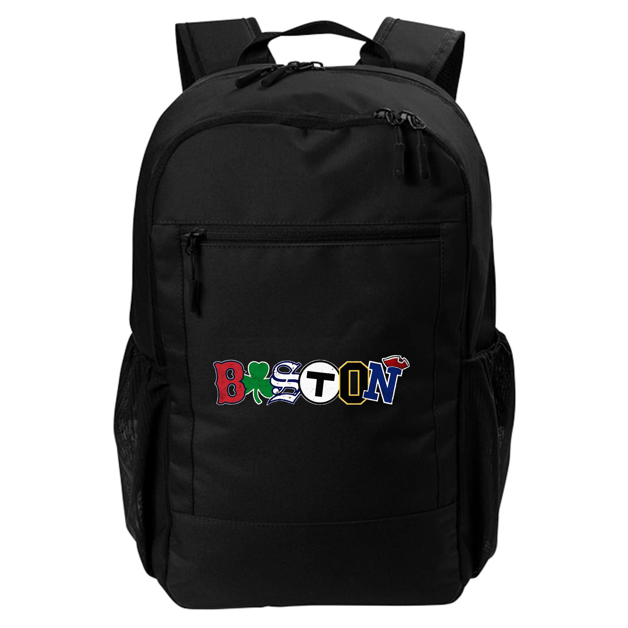Boston Sports Fan City Pride Vintage Memorabilia Backpack