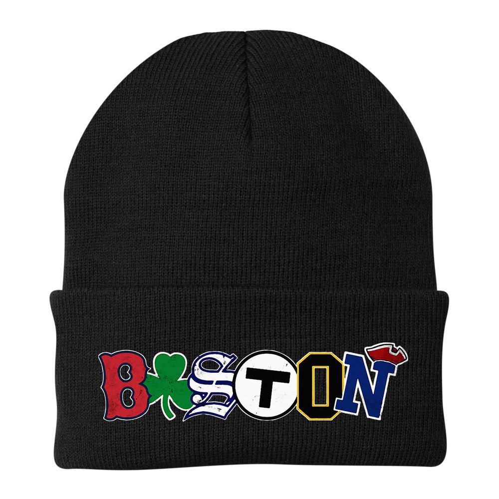 Boston Sports Fan City Pride Vintage Memorabilia Beanie