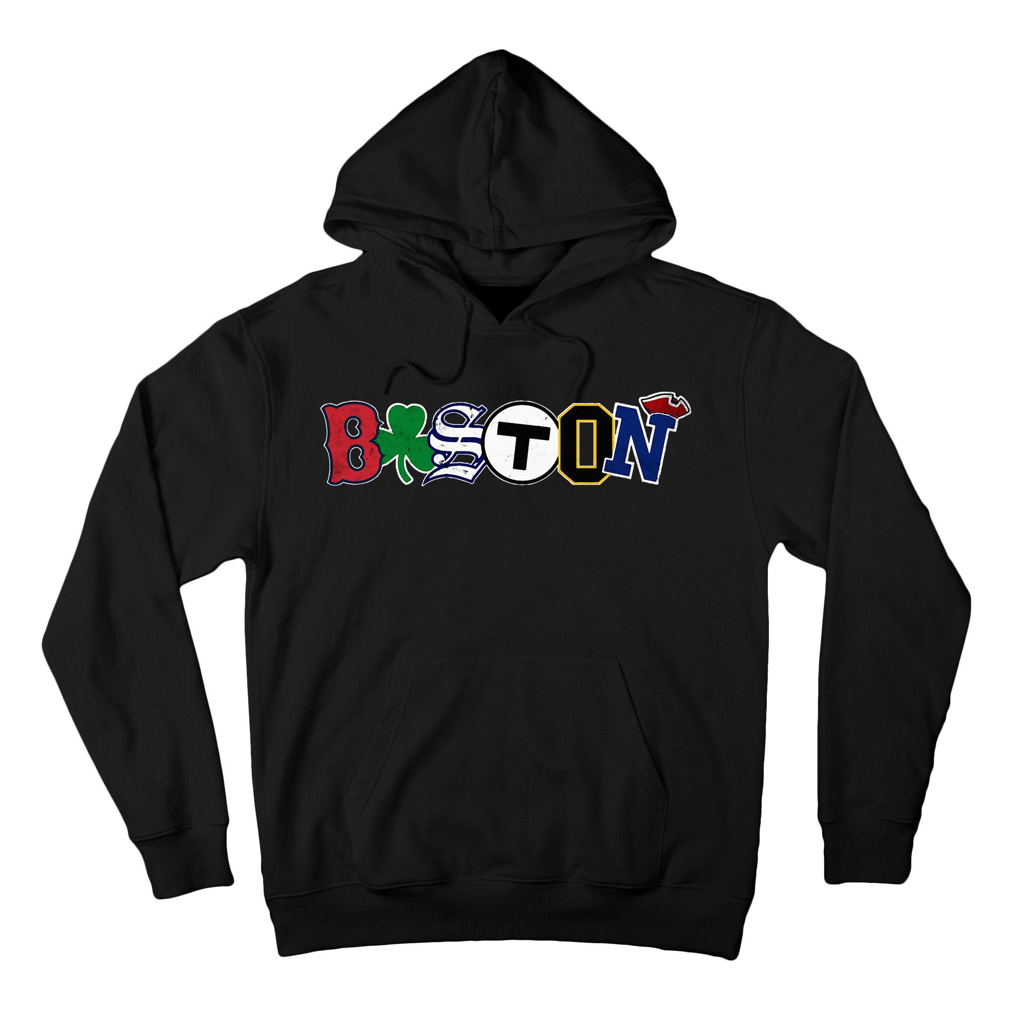 Boston Sports Fan City Pride Vintage Memorabilia Tall Hoodie