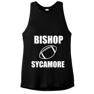 Bishop Sycamor Football Team Ladies PosiCharge Tri-Blend Wicking Tank