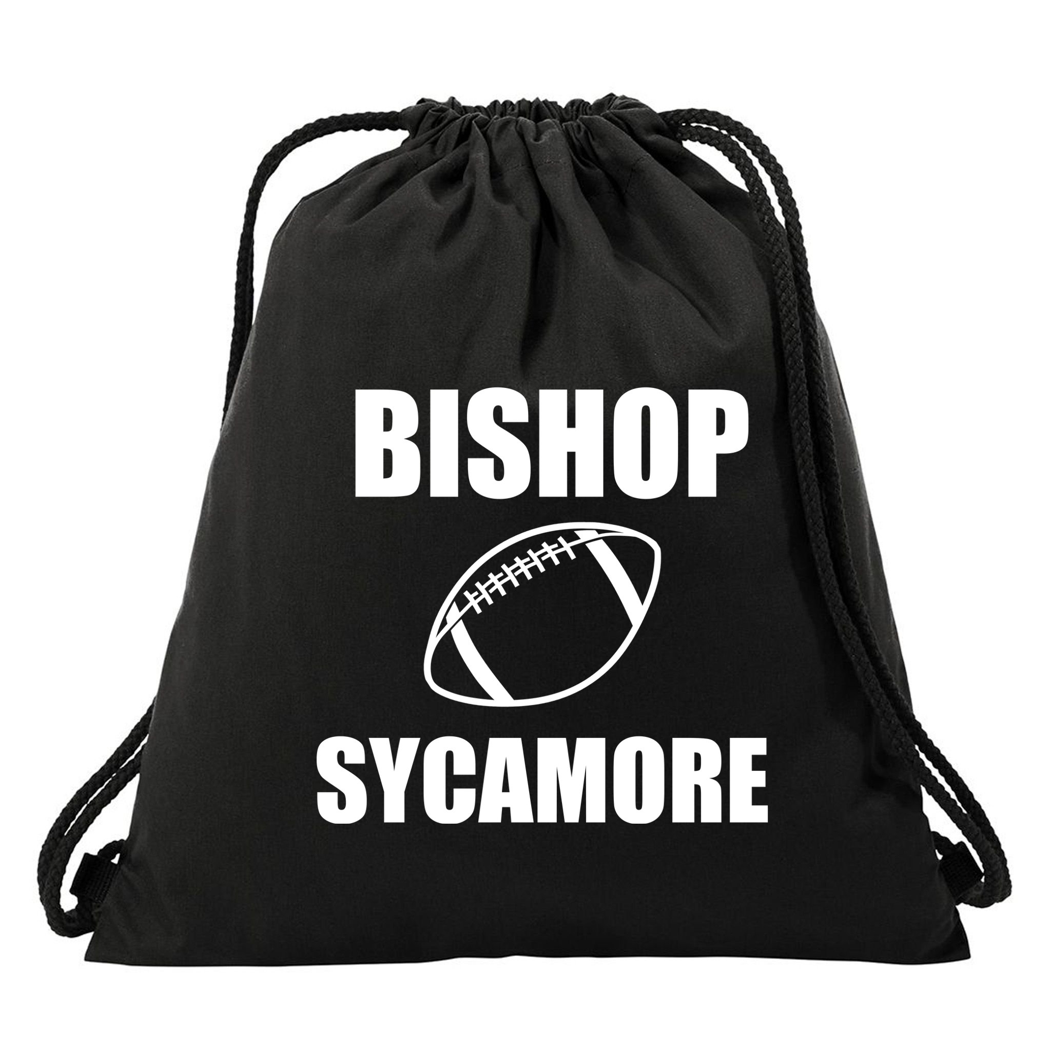 Bishop Sycamor Football Team Drawstring Bag