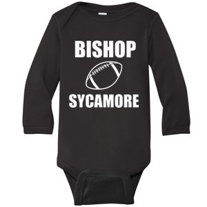 Bishop Sycamor Football Team Baby Long Sleeve Bodysuit