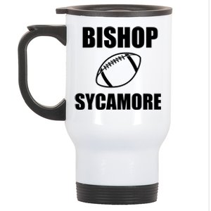 Bishop Sycamor Football Team Stainless Steel Travel Mug