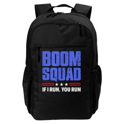 BOOM SQUAD Fireworks Director 4th of July Gift Daily Commute Backpack