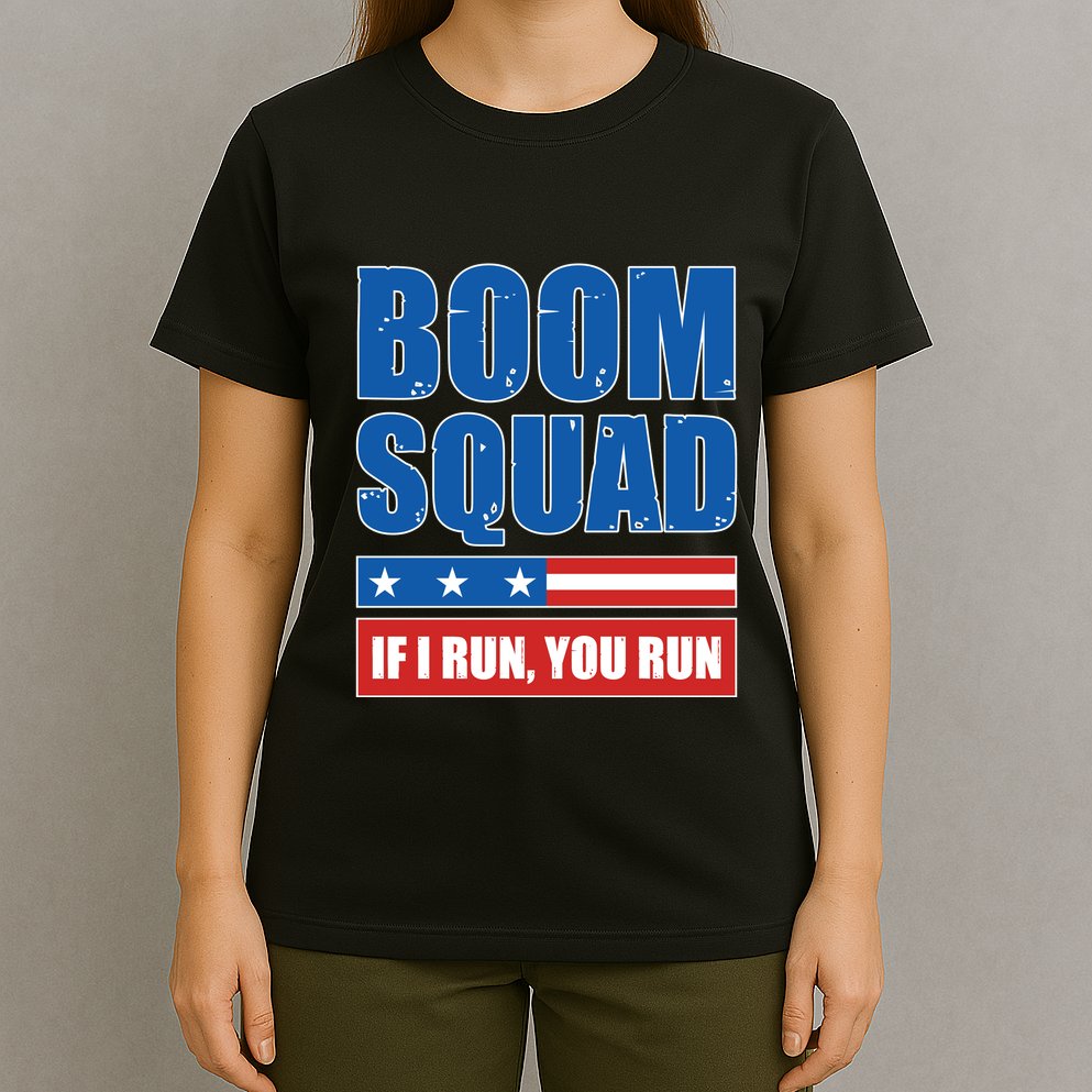 Boom Squad Fireworks Director 4th Of July T-Shirt
