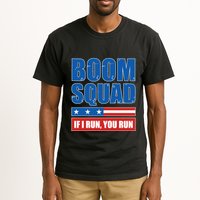 Boom Squad Fireworks Director 4th Of July Tall T-Shirt