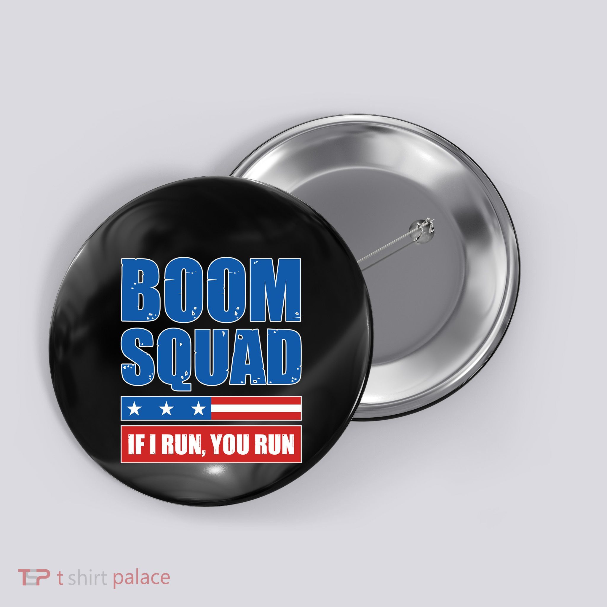 Boom Squad Fireworks Director 4th Of July Button