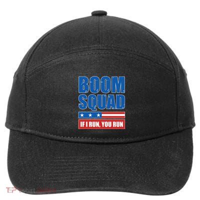 Boom Squad Fireworks Director 4th Of July 7-Panel Snapback Hat