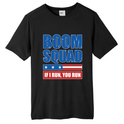 Boom Squad Fireworks Director 4th Of July Tall Fusion ChromaSoft Performance T-Shirt