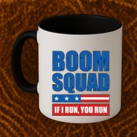 Boom Squad Fireworks Director 4th Of July Mug