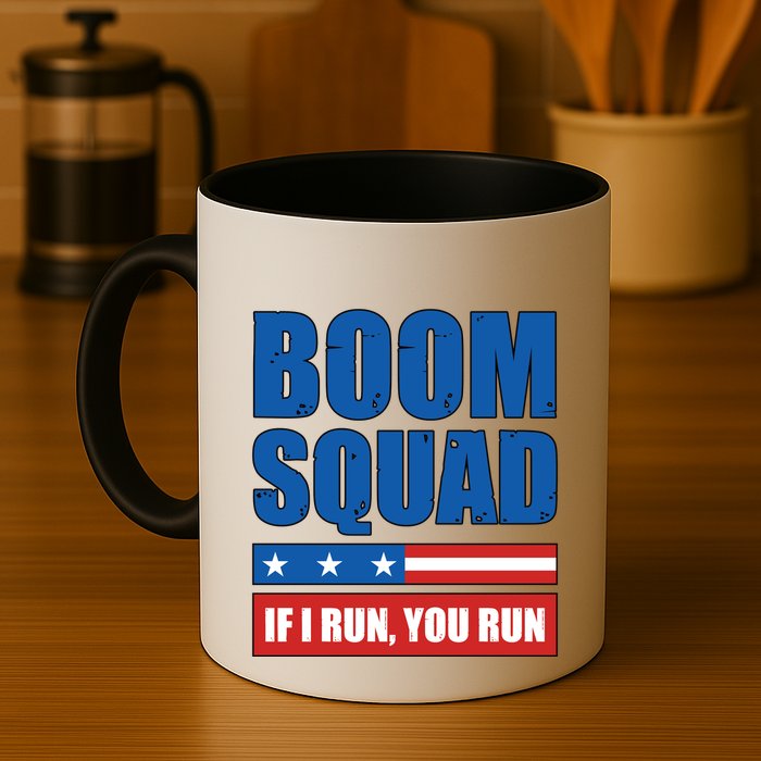Boom Squad Fireworks Director 4th Of July Mug