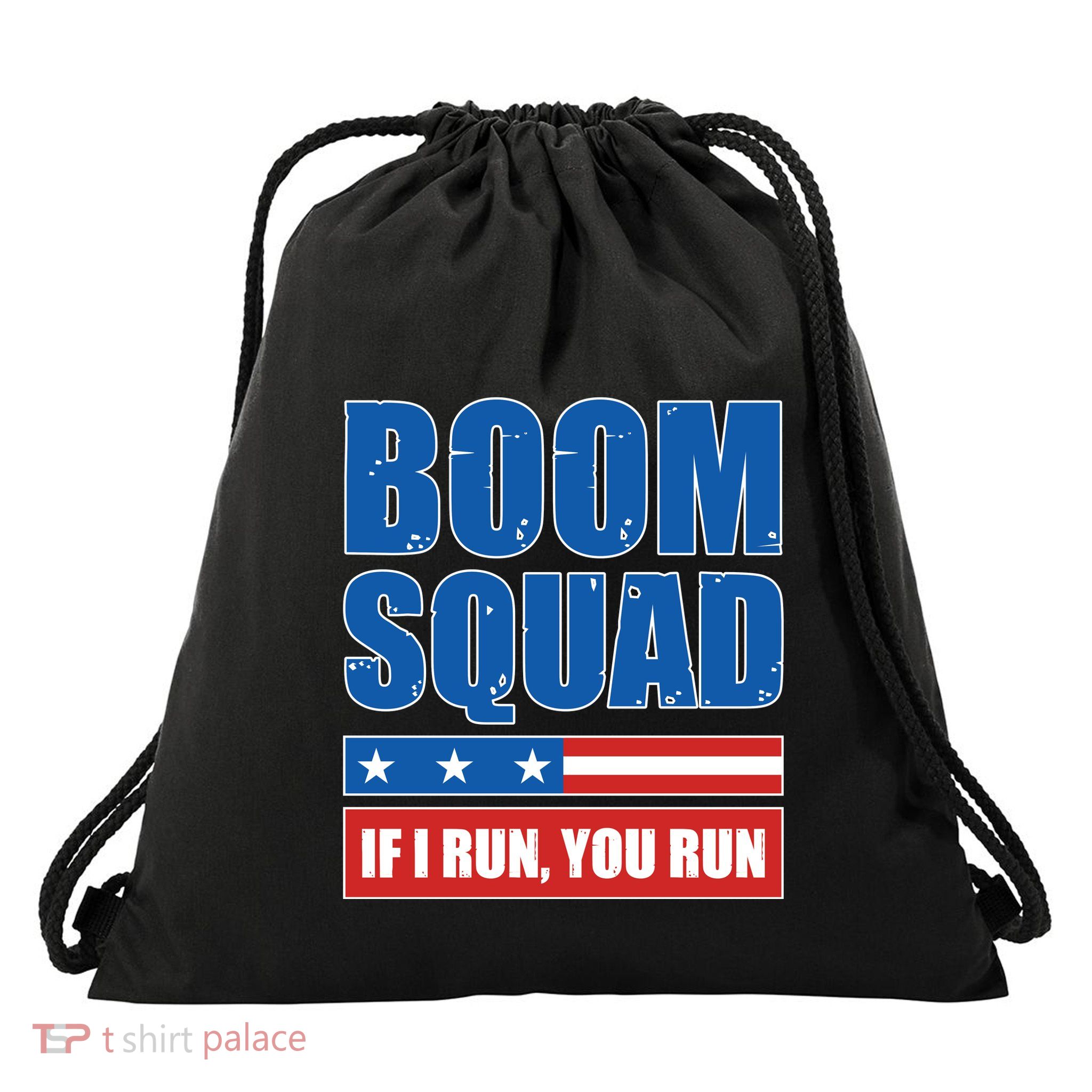 Boom Squad Fireworks Director 4th Of July Drawstring Bag