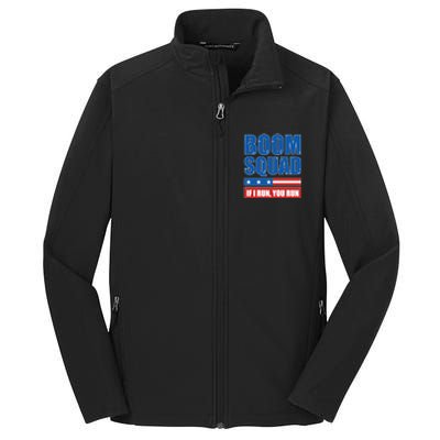 Boom Squad Fireworks Director 4th Of July Core Soft Shell Jacket