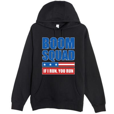Boom Squad Fireworks Director 4th Of July Premium Pullover Hoodie