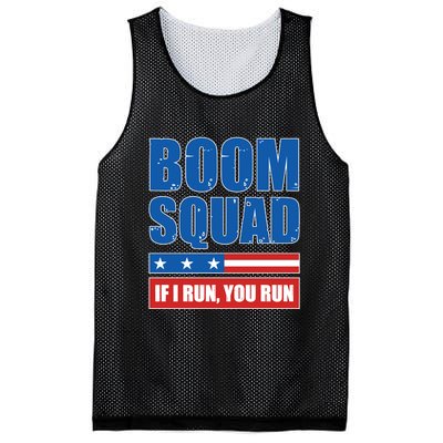 Boom Squad Fireworks Director 4th Of July Mesh Reversible Basketball Jersey Tank