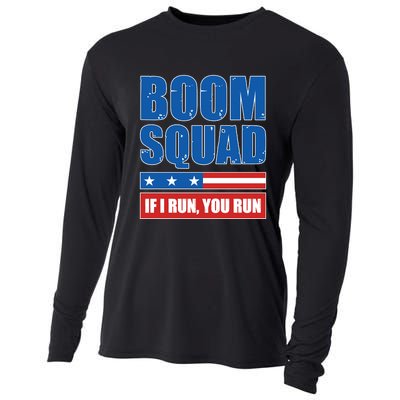 Boom Squad Fireworks Director 4th Of July Cooling Performance Long Sleeve Crew