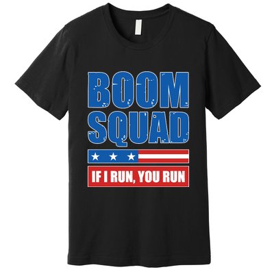 Boom Squad Fireworks Director 4th Of July Premium T-Shirt