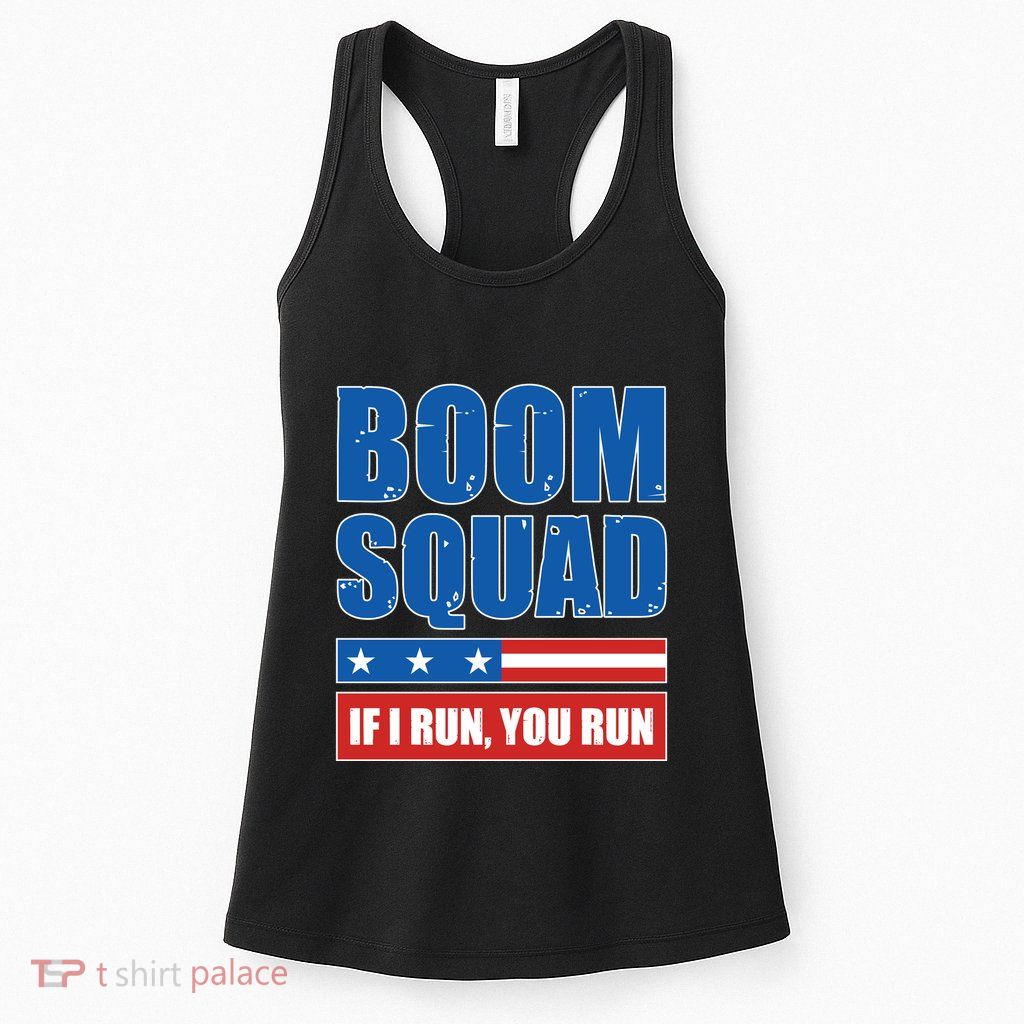 Boom Squad Fireworks Director 4th Of July Womens Tank Top