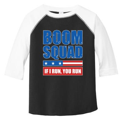 Boom Squad Fireworks Director 4th Of July Toddler Fine Jersey T-Shirt