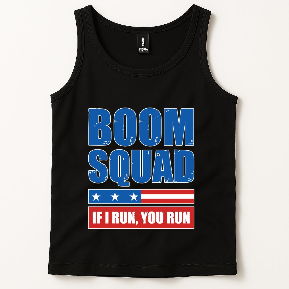 Boom Squad Fireworks Director 4th Of July Tank Top