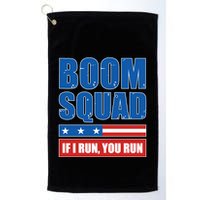 Boom Squad Fireworks Director 4th Of July Golf Towel