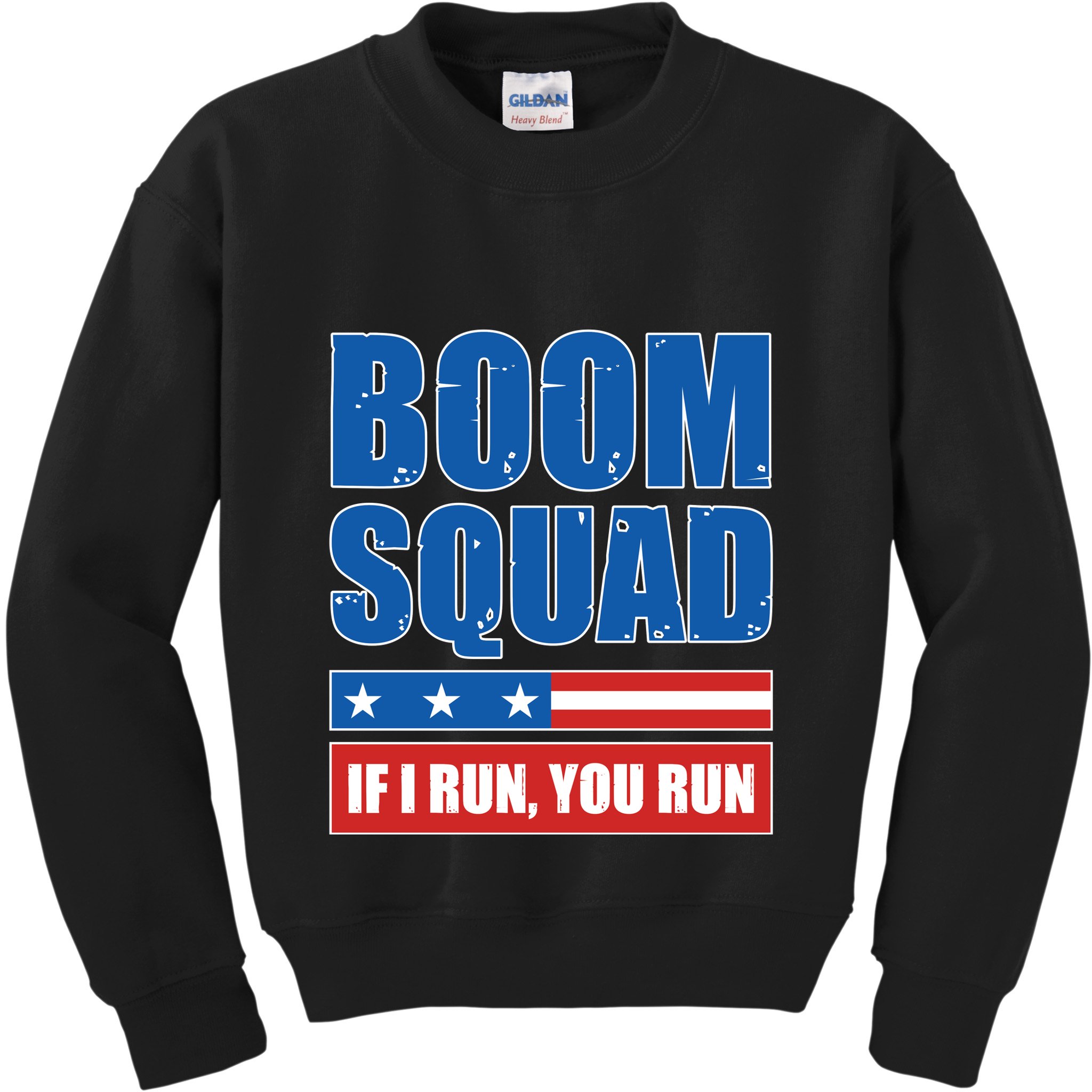 Boom Squad Fireworks Director 4th Of July Kids Sweatshirt