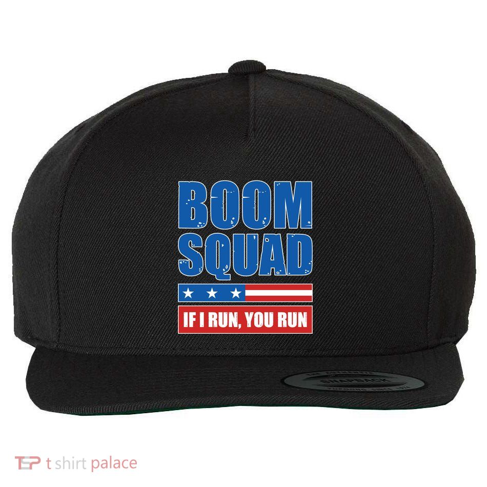 Boom Squad Fireworks Director 4th Of July Wool Snapback Cap