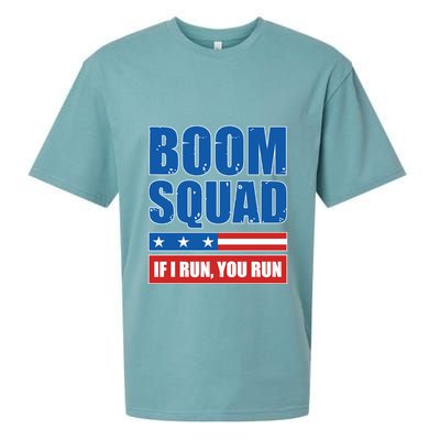 Boom Squad Fireworks Director 4th Of July Sueded Cloud Jersey T-Shirt