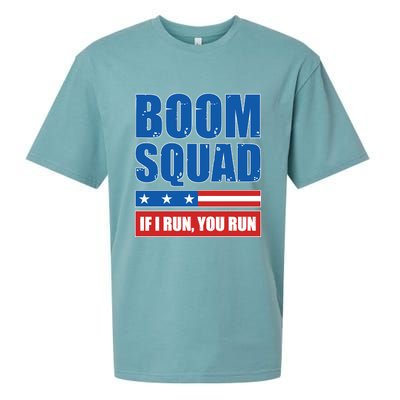 Boom Squad Fireworks Director 4th Of July Sueded Cloud Jersey T-Shirt