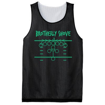 Brotherly Shove Football Mom Funny Football Fan Vintage Mesh Reversible Basketball Jersey Tank