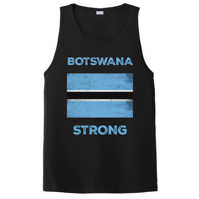 Botswana Strong Flag Of Botswana Country Of Botswana PosiCharge Competitor Tank