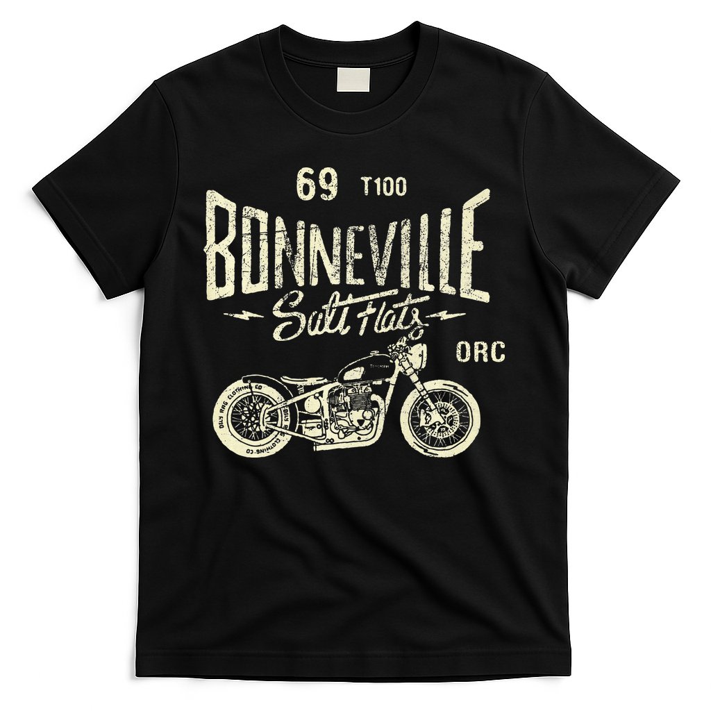 Bonneville Salt Flats Motorcycle Racing Gift T-Shirt