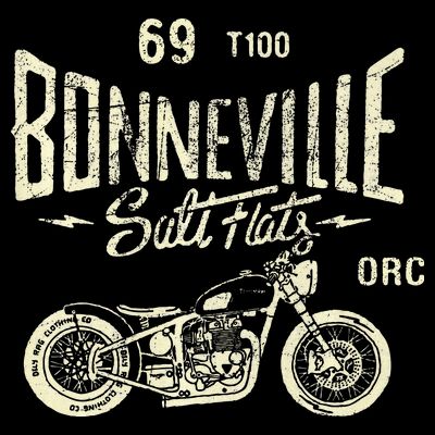 Bonneville Salt Flats Motorcycle Racing Gift T-Shirt