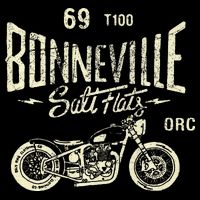 Bonneville Salt Flats Motorcycle Racing Gift Womens Tank Top