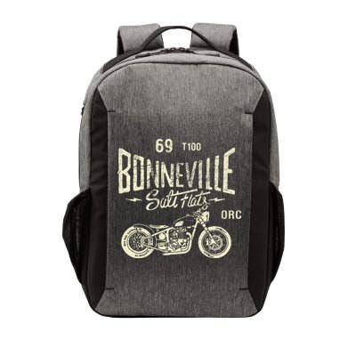 Bonneville Salt Flats Motorcycle Racing Gift Vector Backpack