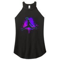 Basketball Sports Fan Player Slam Dunk Ns Women's Perfect Tri Rocker Tank